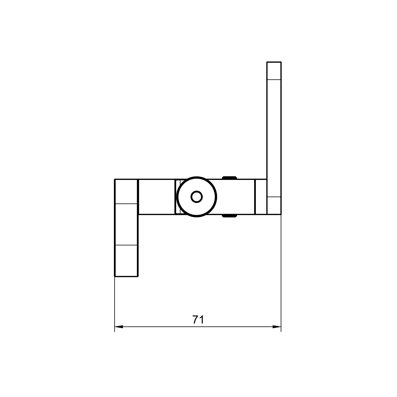 GRID DDUMount Drawing Side