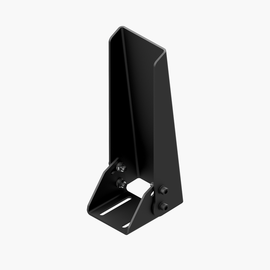 Side view of the sim foot rest.