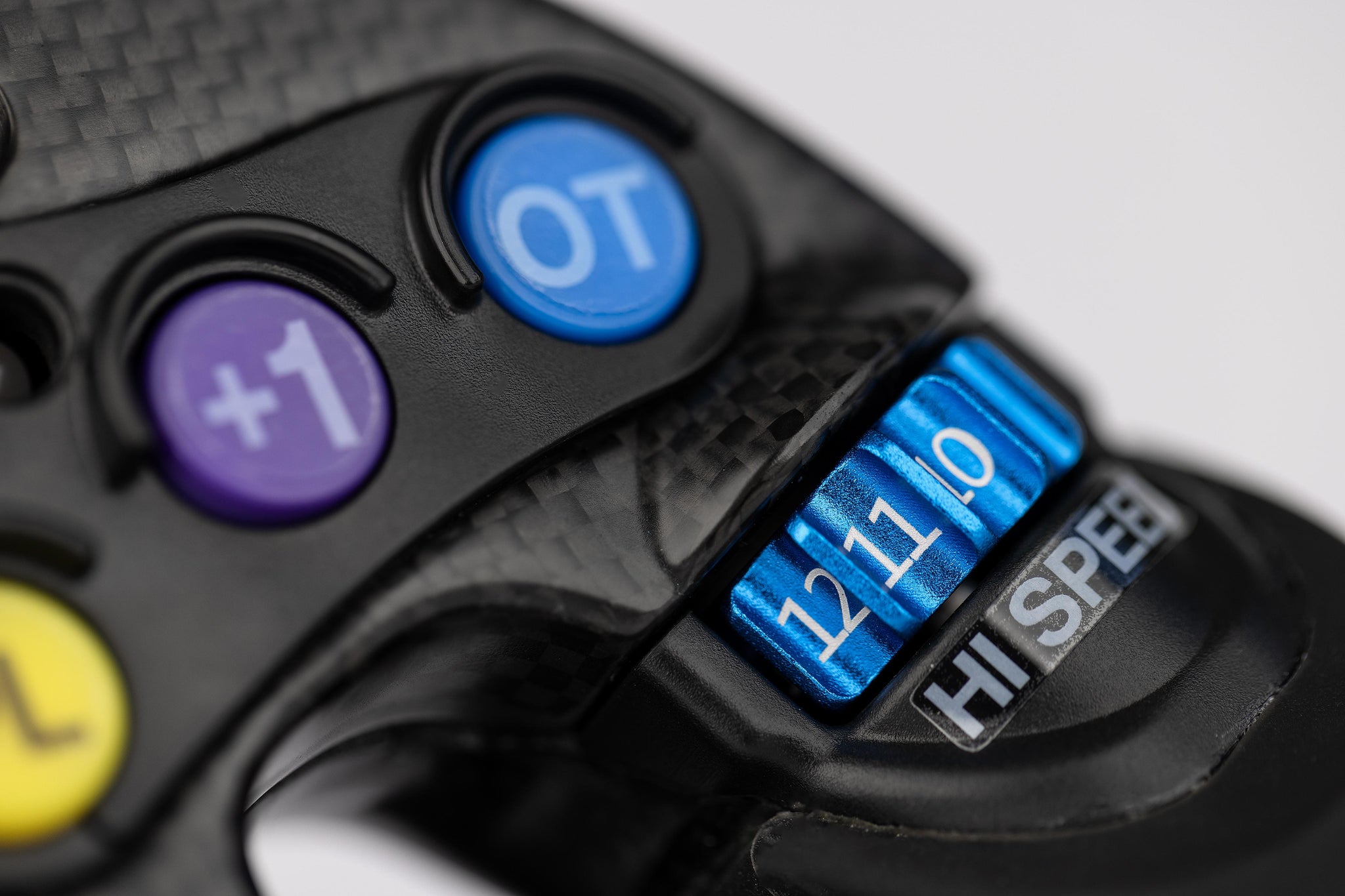 Front rotary on the Mercedes sim racing wheel