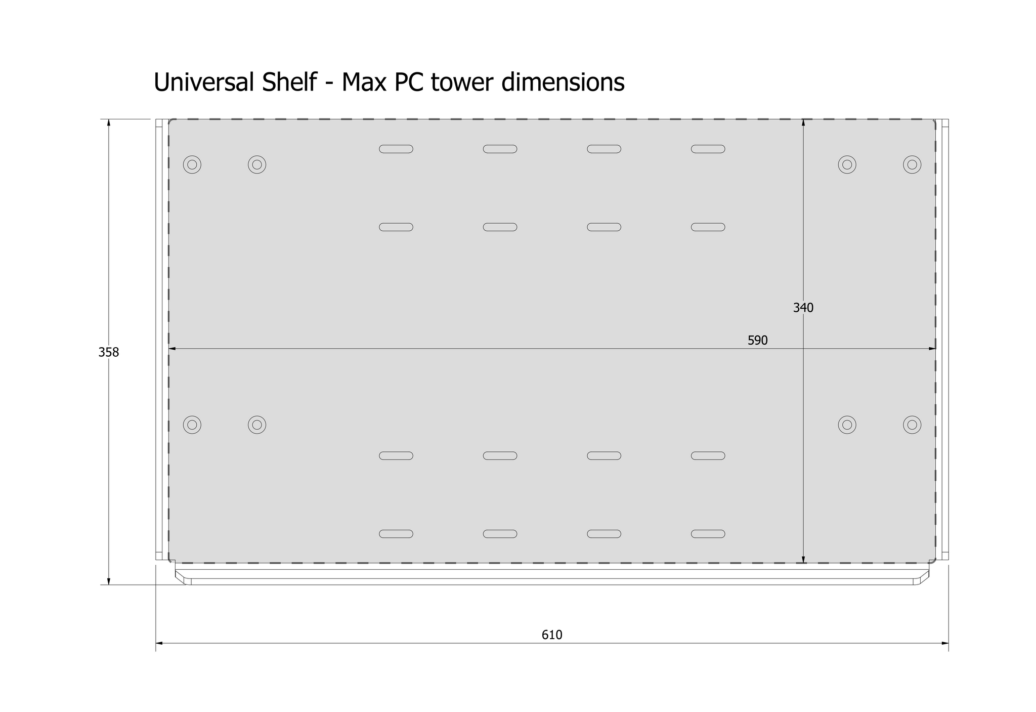 Universal Sim Shel Dimensions