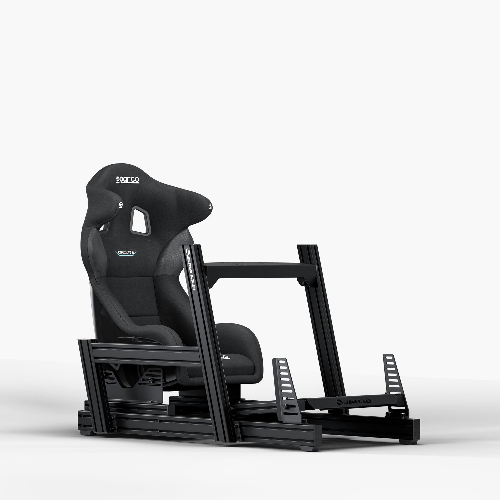 GT1 Pro Sim Racing Cockpit with Sparco Circuit II seat