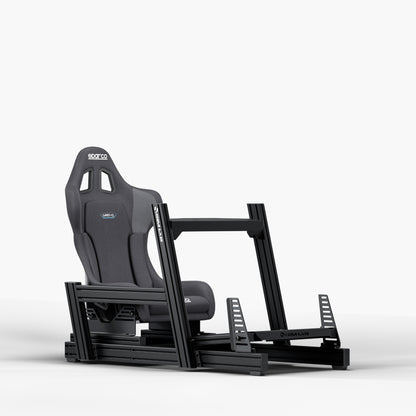 GT1 Pro Sim Racing Cockpit with Sparco Grid-Q seat