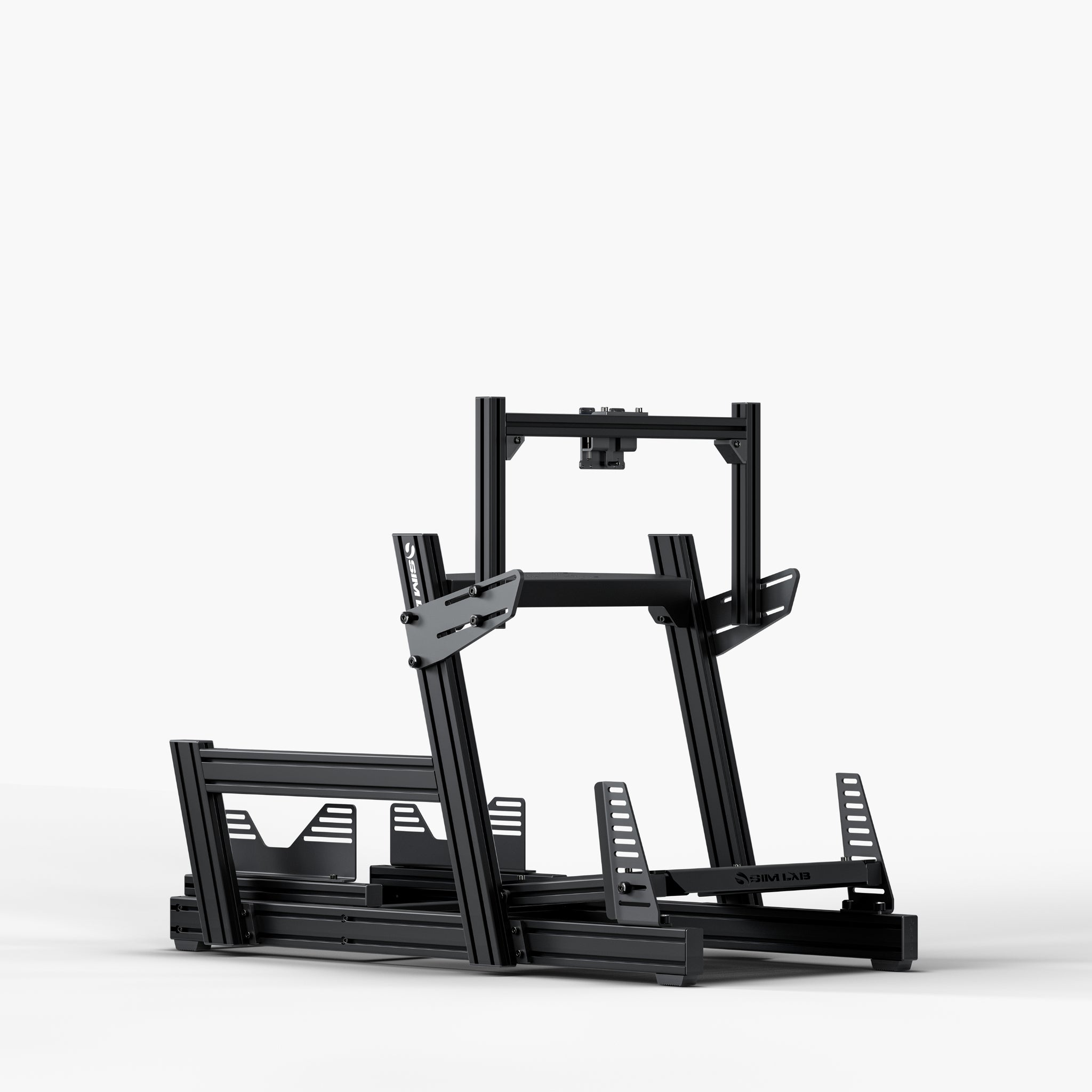 GT1 Pro Sim Racing Cockpit with GT1 Integrated Single Monitor Mount