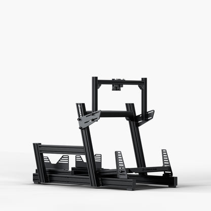GT1 Pro Sim Racing Cockpit with GT1 Integrated Single Monitor Mount
