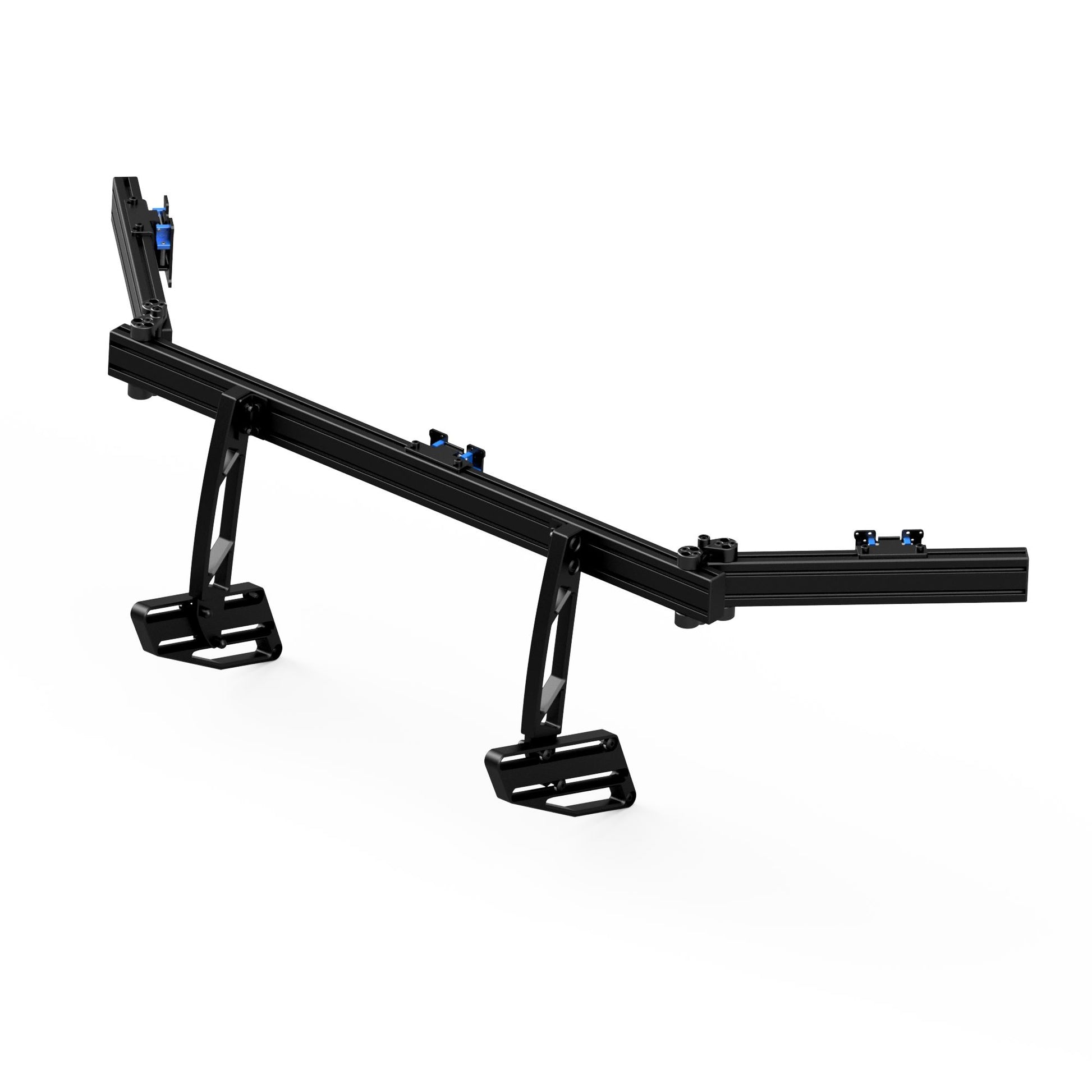 Triple Vario™ integrated monitor mount for your sim racing setup.