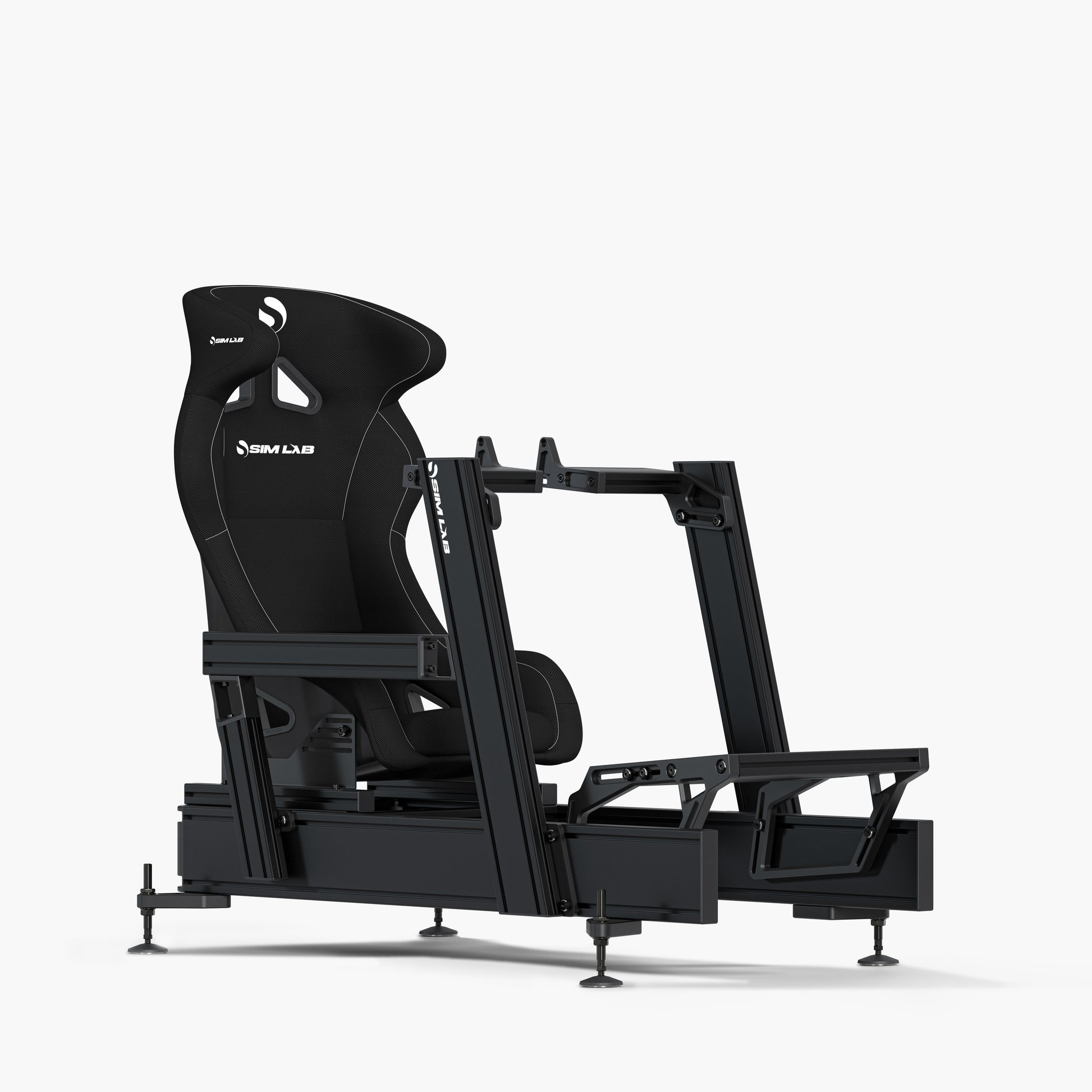 P1X Pro with Fanatec DD mount and SPEED1 Black seat
