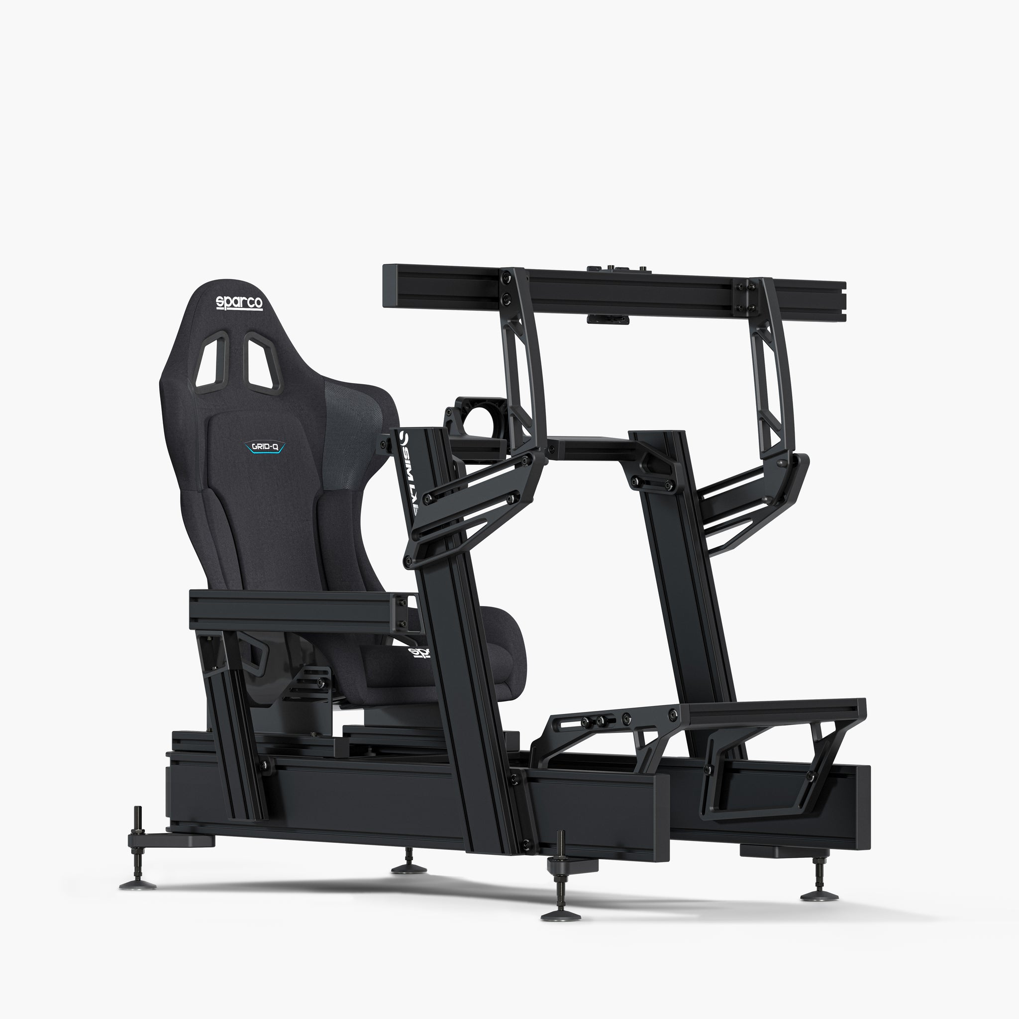 P1X Pro with Front Mount, Sparco Grid Q seat and Single Vario Monitor Mount