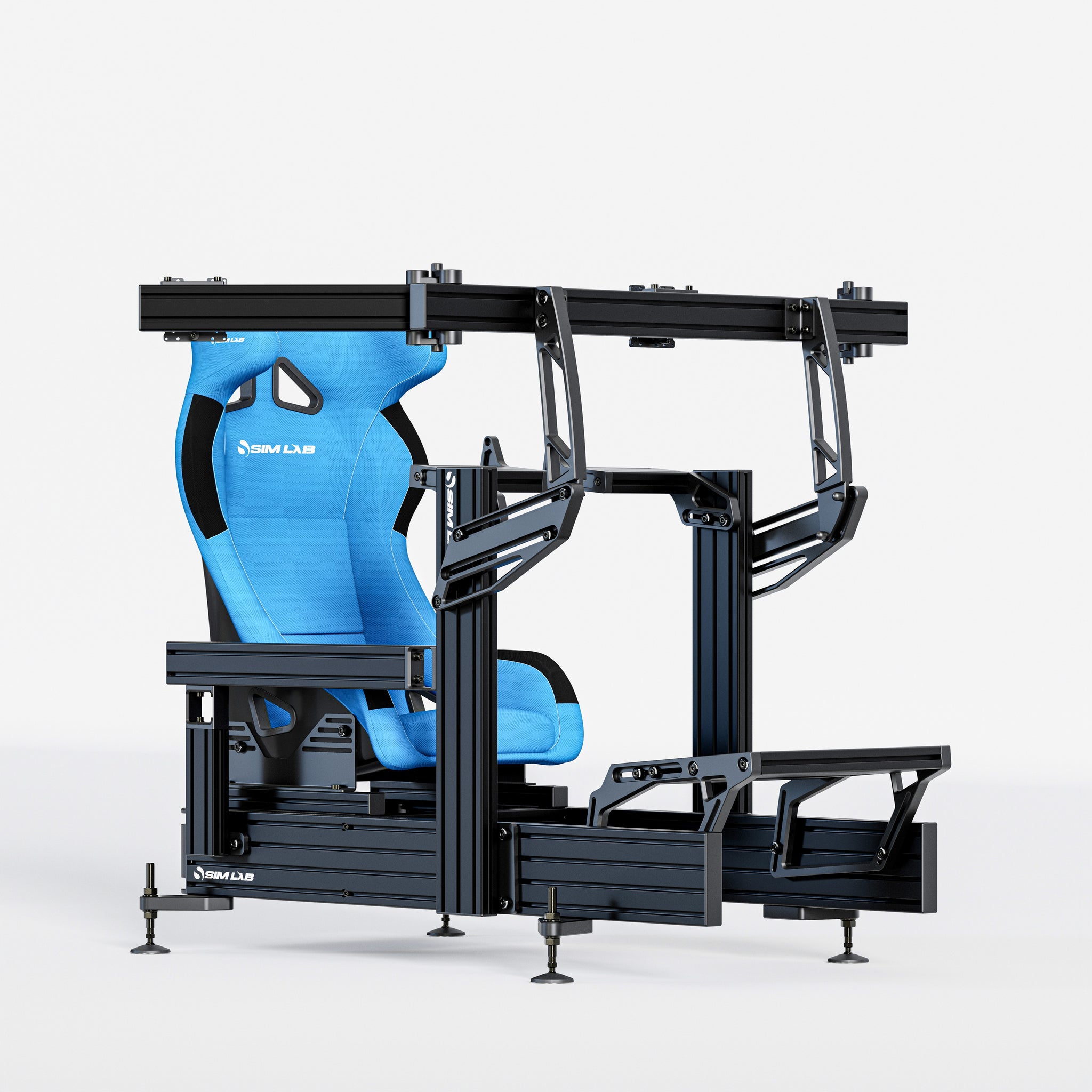 P1X Ultimate with the wheeldeck mount, Integrated triple, and the Speed1 blue seat.