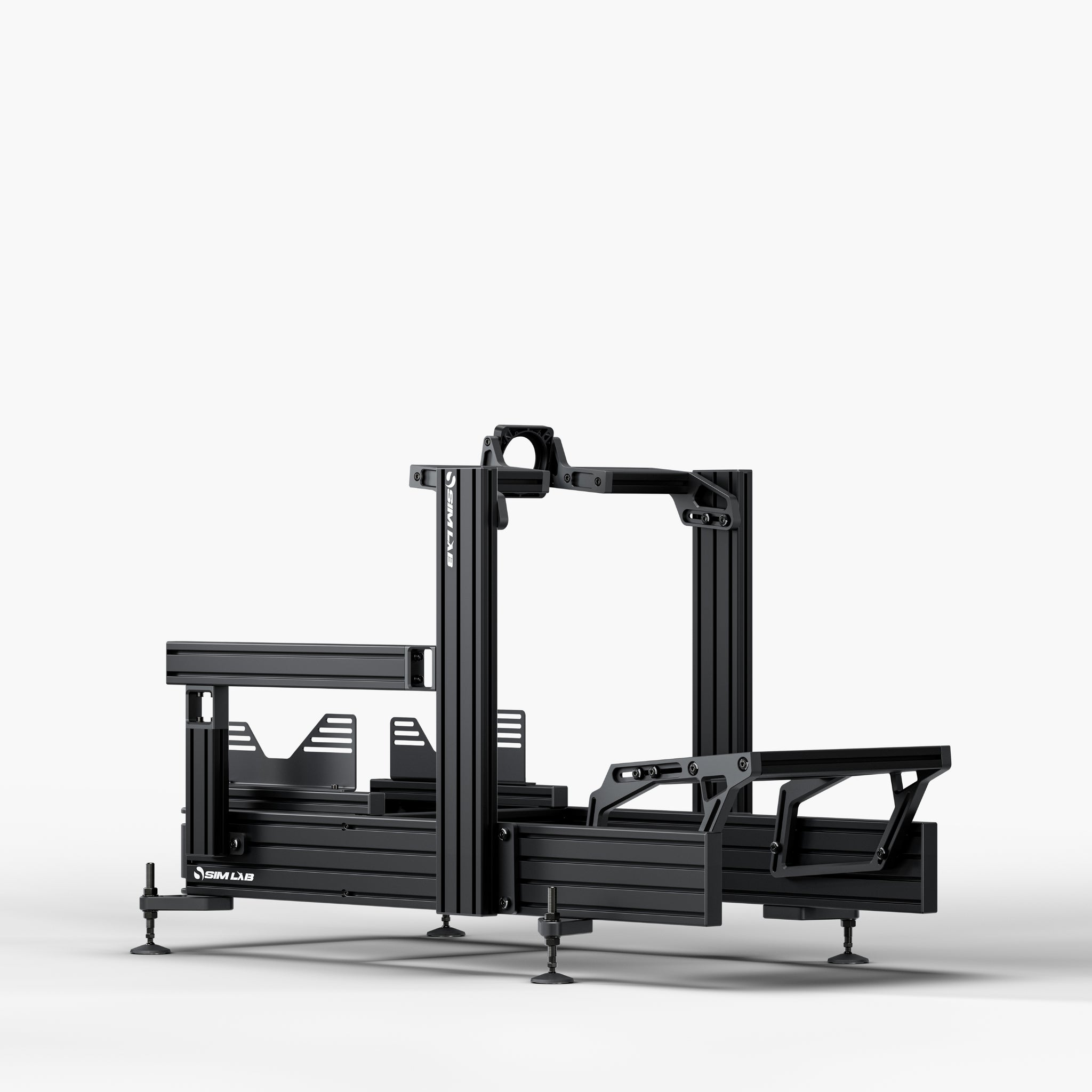 P1X Ultimate sim racing cockpit with front mount