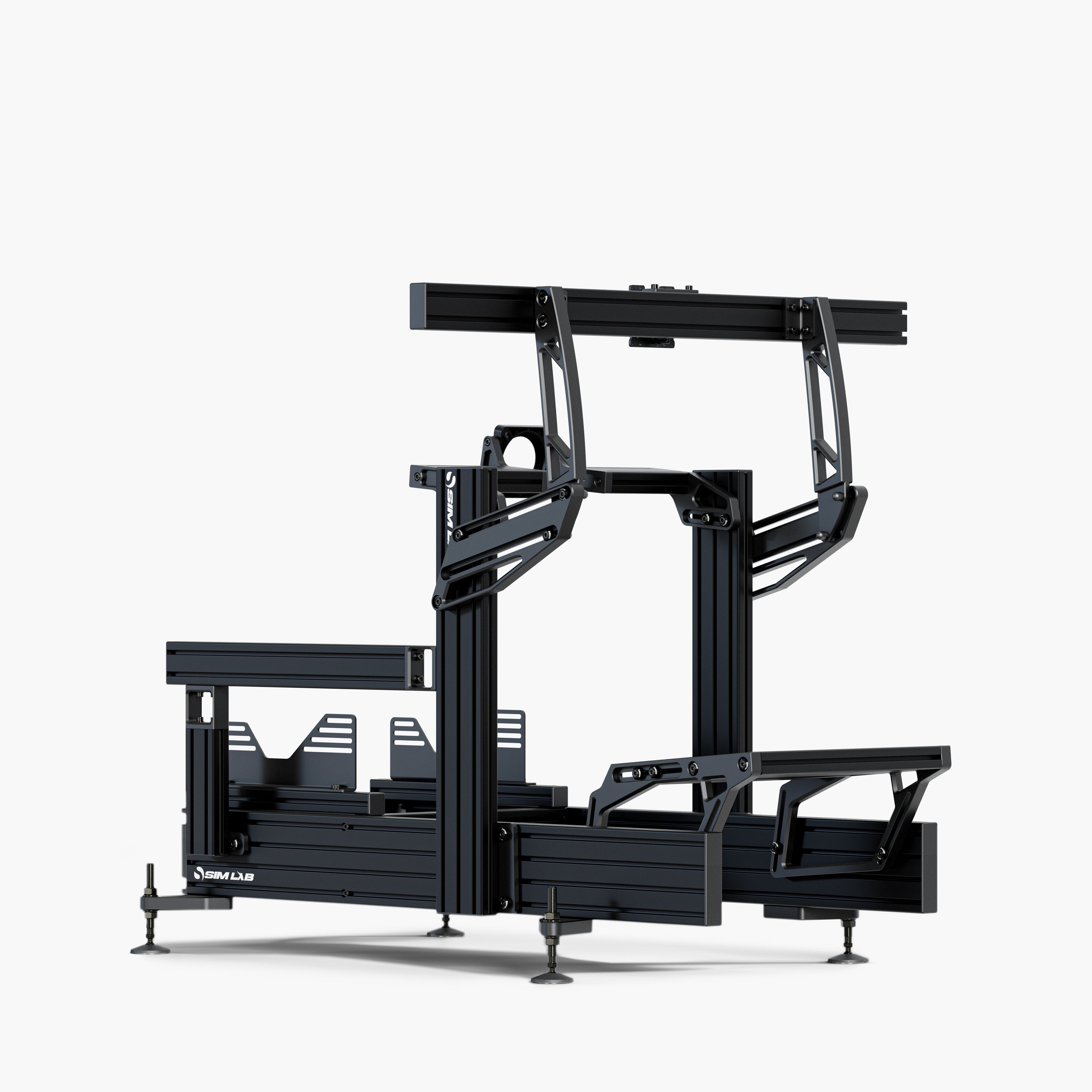 Sim Lab P1X Ultimate Review: Thoughtful Design and Maximum Stability 15 Integrated single monitor mount