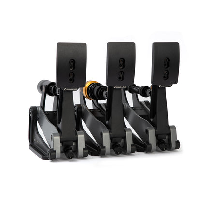 Black version of the XP1 three pedal set. 