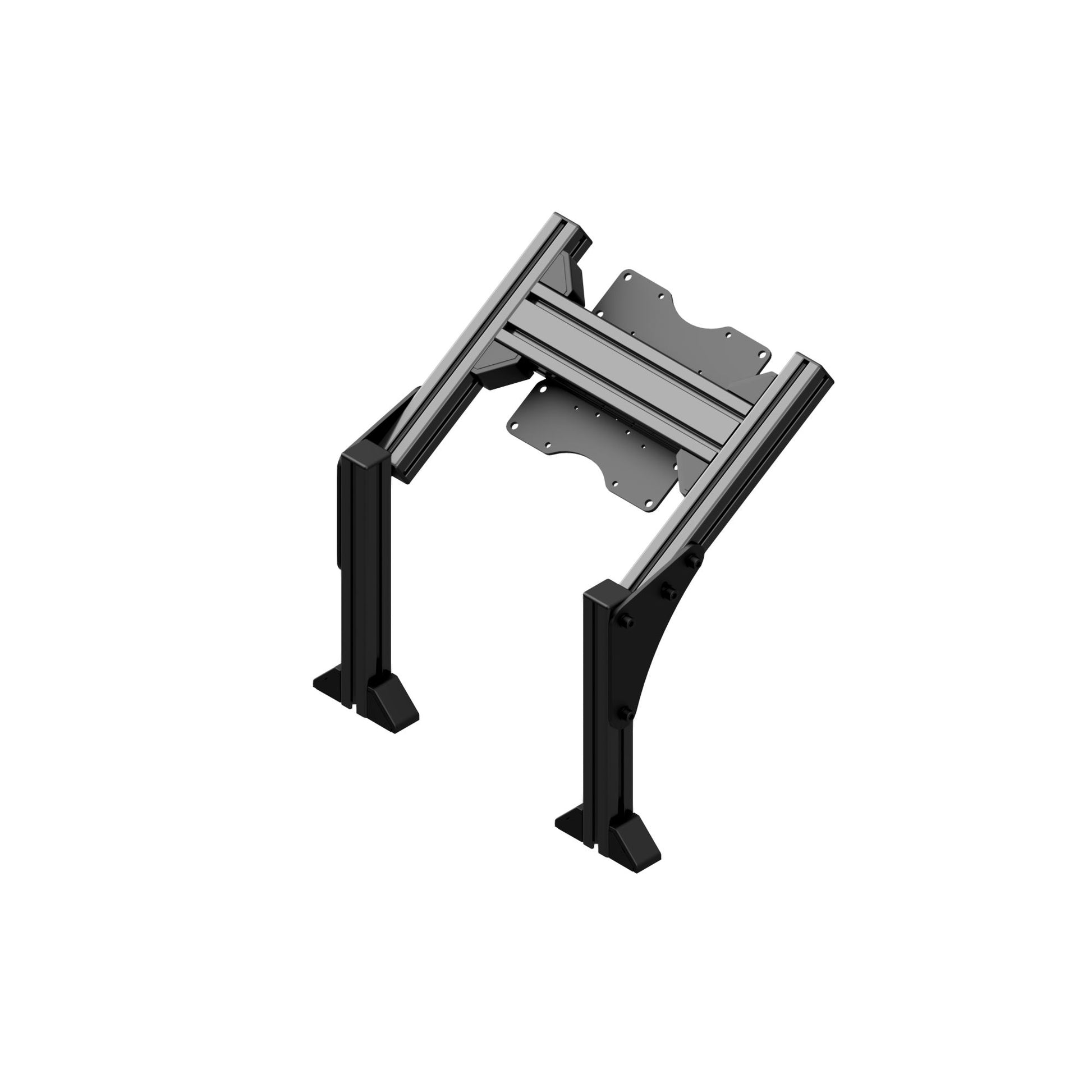 Quad monitor mount