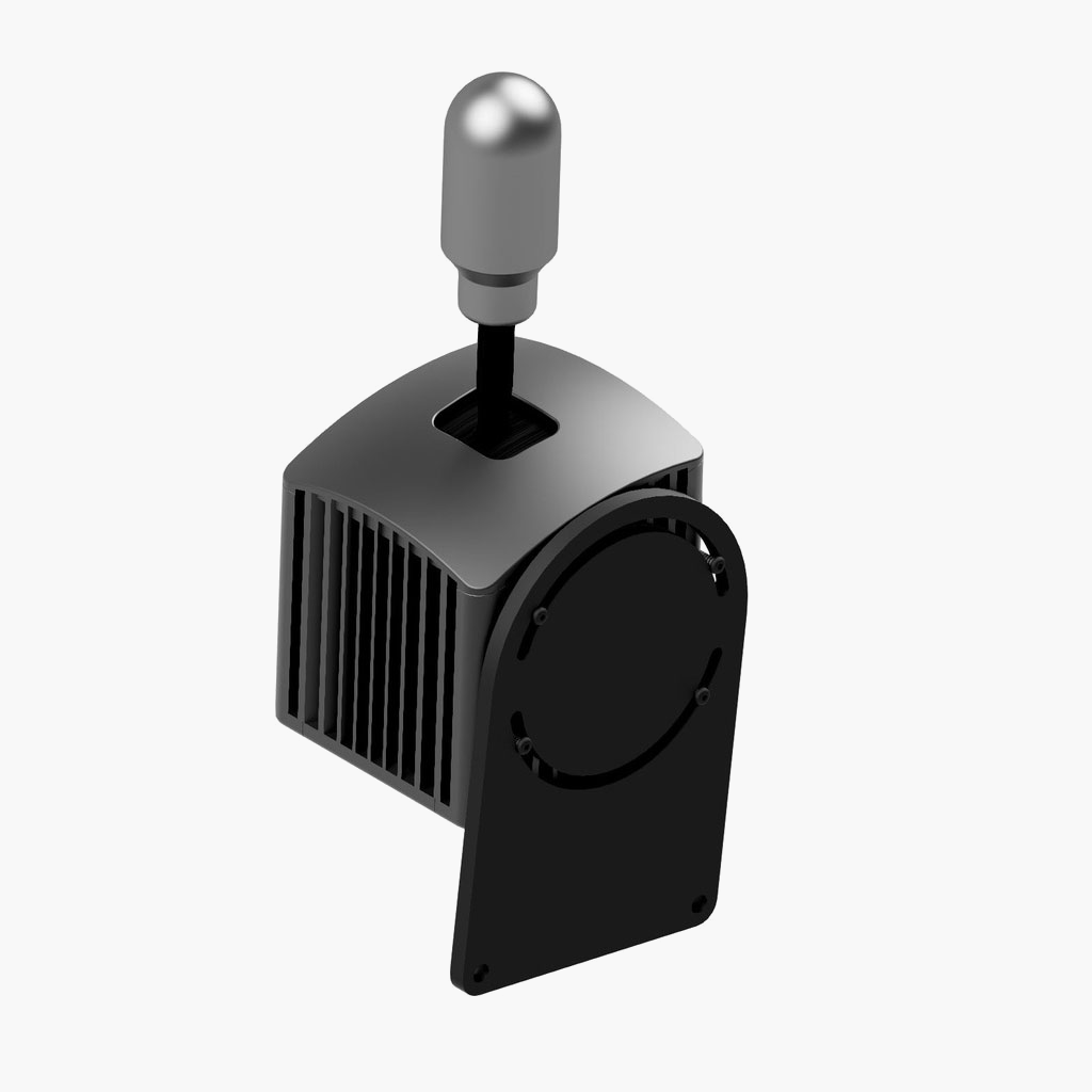 Fanatec clubsport shifter with the tilt adjustment