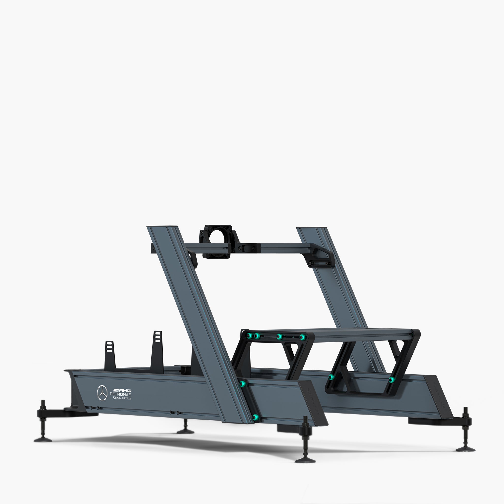 F1 Sim Racing Cockpit on a white background.