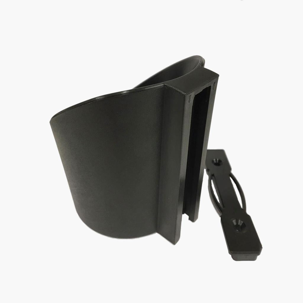 Cup holder for the sim racing cockpit.