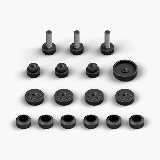Kit to convert your XP1 pedal set into black.