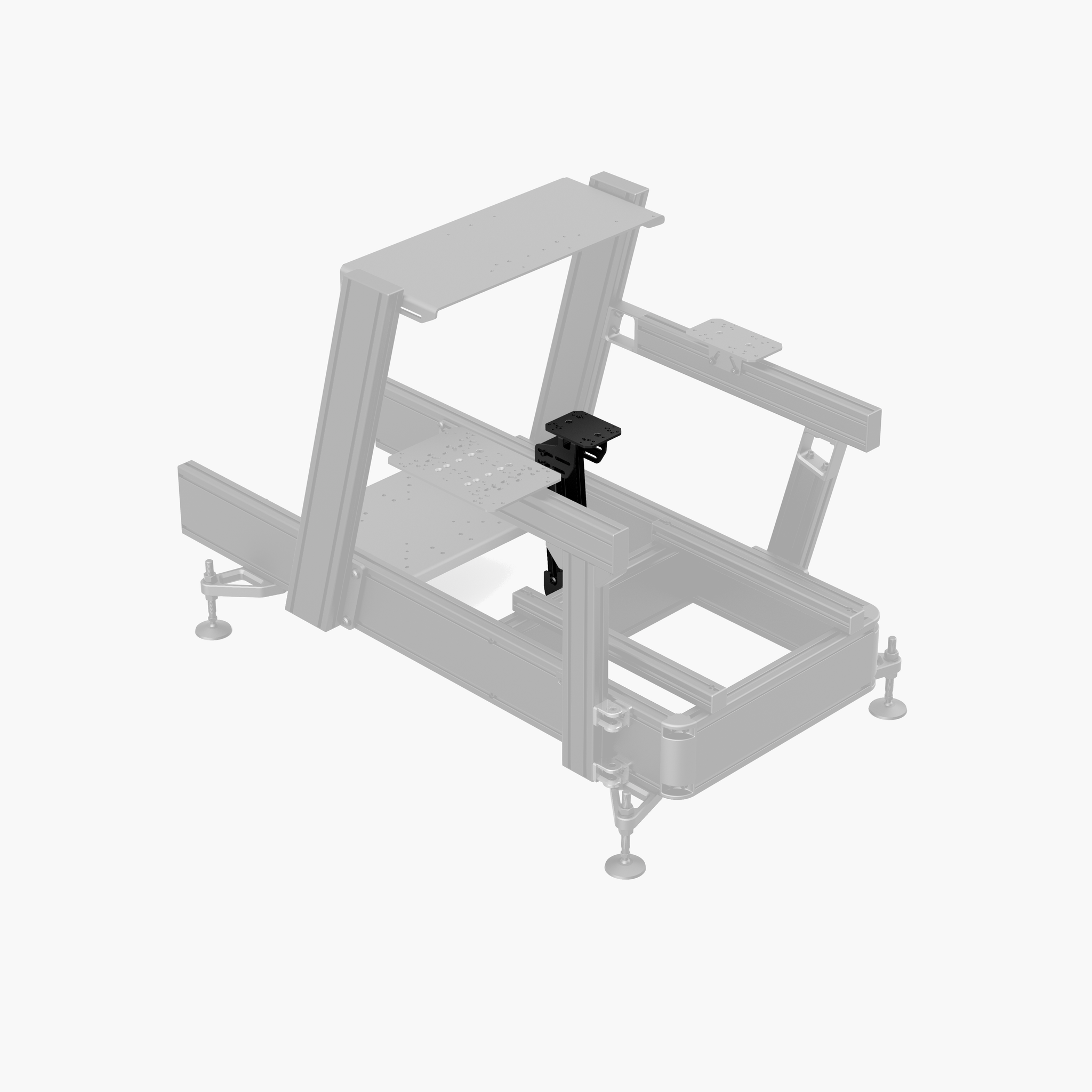 Elevate your flying experience with a rock-solid center-mounted joystick solution engineered for absolute precision and realism