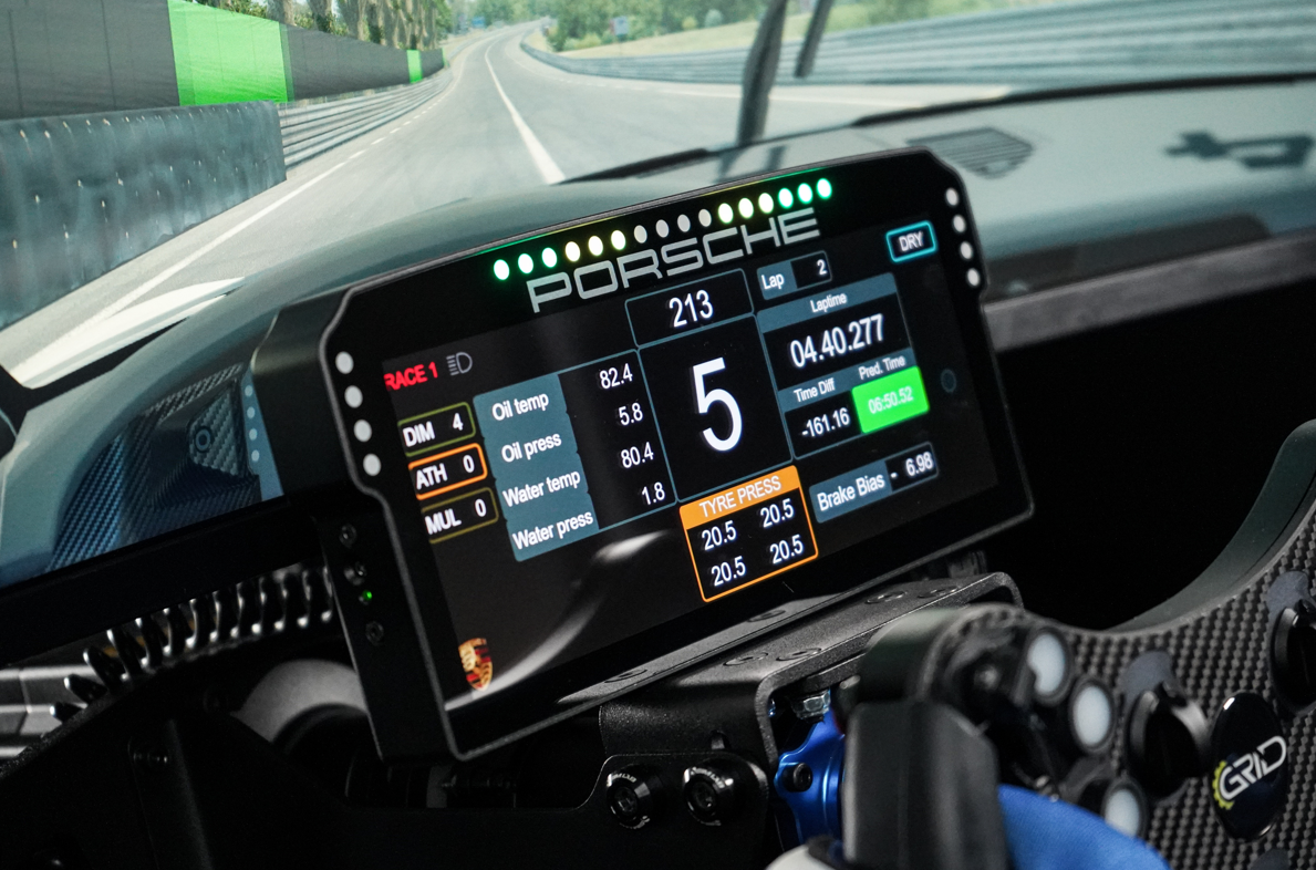 Porsche 911 GT3 Cup Dashboard Display Unit