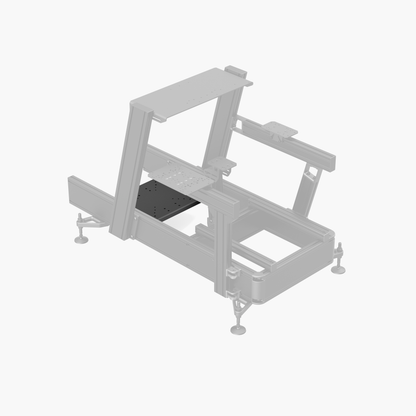 A sleek, precision-engineered rudder tray designed to seamlessly integrate with your flight sim cockpit, offering an authentic aviation experience.