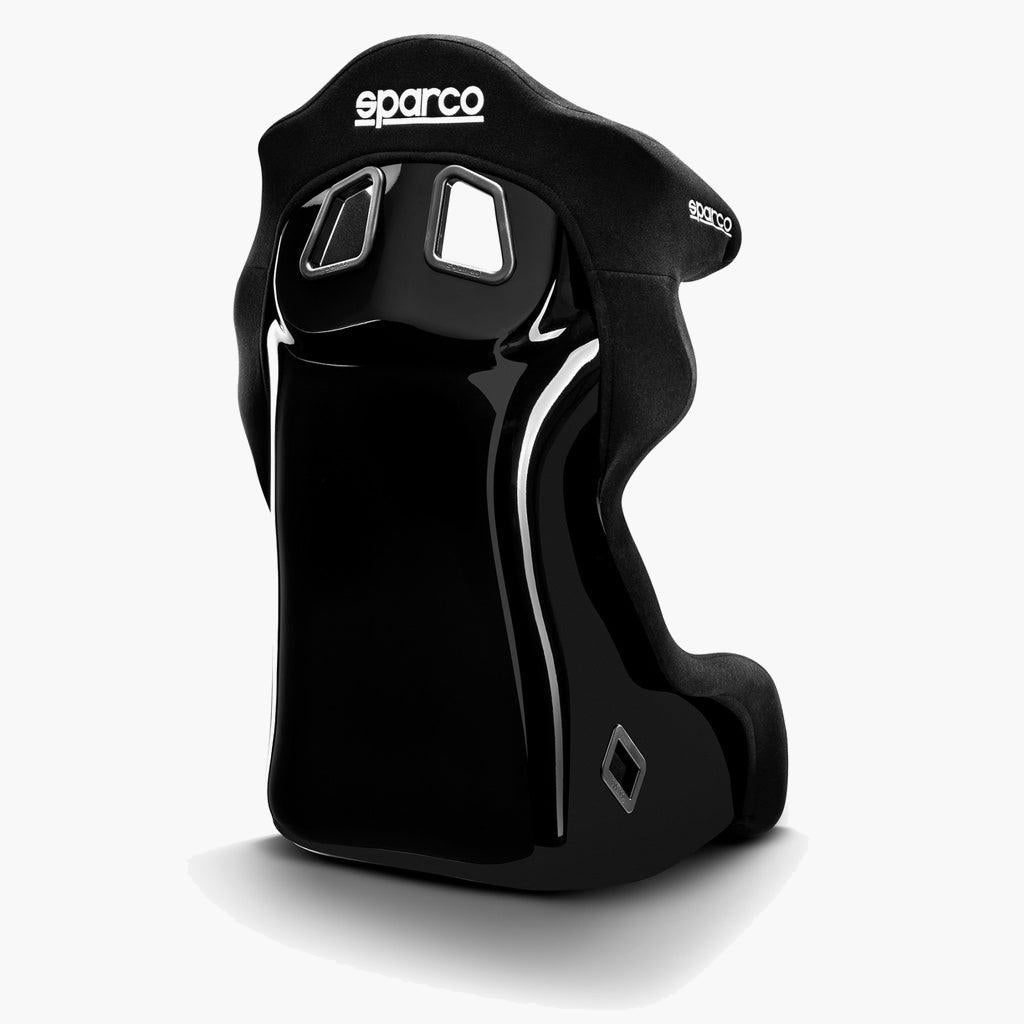 Side of the Sparco Circuit II bucket seat.