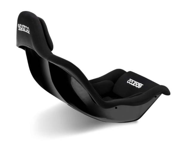 The Sparco GP Gaming seat features a formula-style seating position.